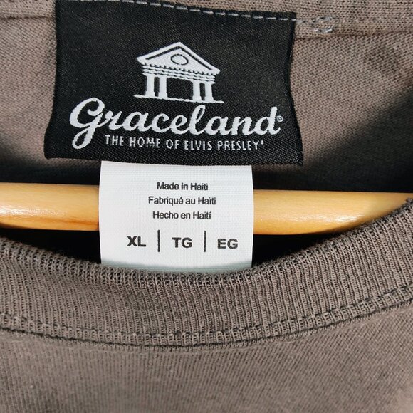 Graceland Women's XL Elvis Presley "The Home of Elvis Presley" T-Shirt NWOT - Picture 4 of 8